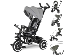 Triciclo Evolutivo Tino De Lorelli Con Asiento Giratorio Y Respaldo Reclinable - Grey