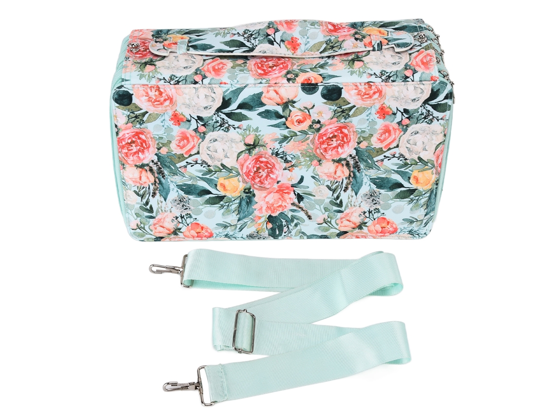 Estuche De Lápices De 100 Espacios Capacidad Grande Resistente Ligero Portátil Rosa Artesanía Exquisita