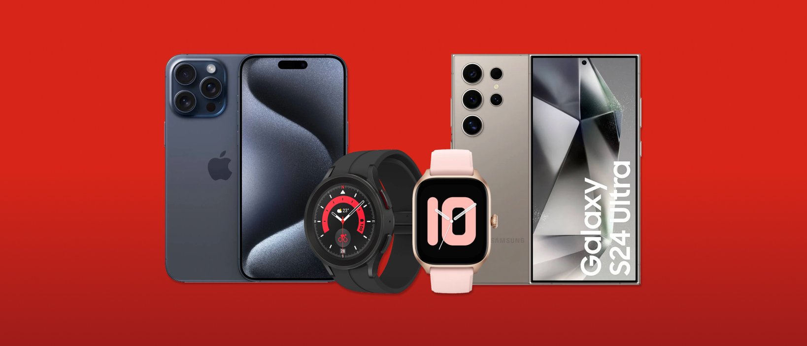 HASTA 30% sobre PVPr* en Smartphones y Smartwatches