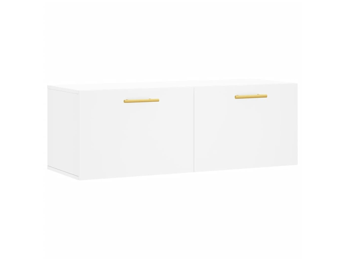 Armario de pared 100x36,5x35 cm Derivados de madera Blanco MAISON EXCLUSIVE