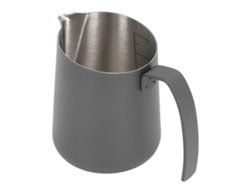 Jarra para espumar leche de acero inoxidable 304, 500 ml, color negro, para café y cocina