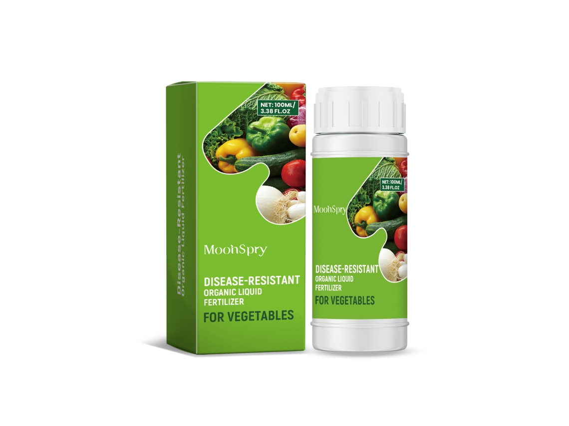 Fertilizante líquido orgánico para hortalizas y frutas.