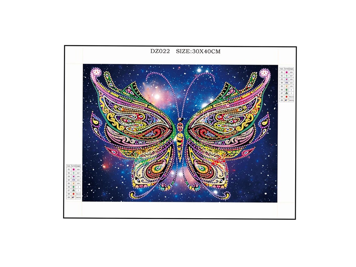 Kit De Dibujo De Diamantes Para Niños Con Efecto 3d, Diamantes De Imitación Brillantes, Decoración Hecha A Mano.