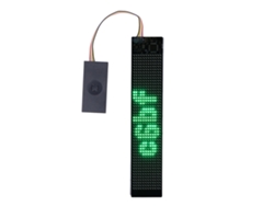 Yncm2026-panel Led Matriz Verde Flexible Programmable Para Tienda Coche Bar Hotel Con Letras Deslizantes