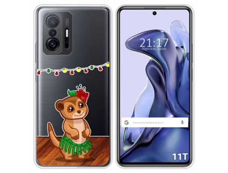 Carcasa Xiaomi 11T 5G / 11T Pro 5G TUMUNDOSMARTPHONE Dibujos Transparente Multicolor