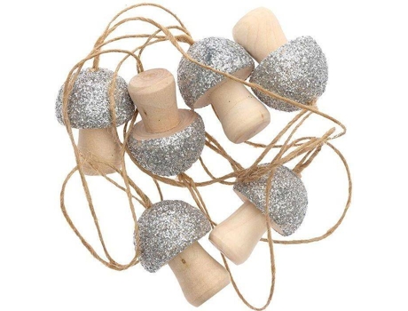 Adorno de Navidad RICO DESIGN 6 setas colgantes