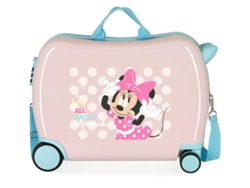 Maleta de Viaje Infantil DISNEY Minnie Andador ABS Dura Play All Day (50x38x20cm - 34L)