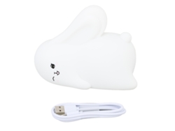 Rebe-lámpara Nocturna Conejo Silicona Usb Recargable 1200mah Led Para Lactancia Bebés Dormitorios