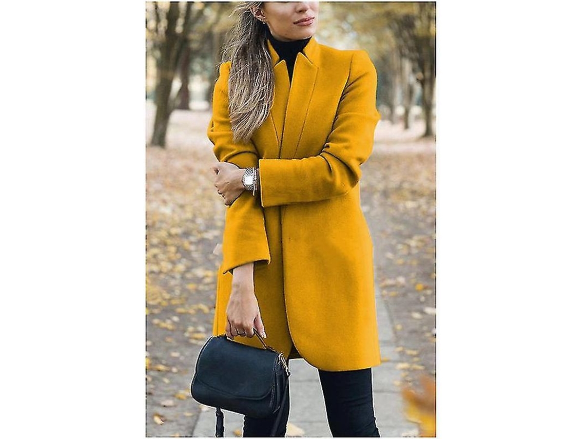 2026-chaqueta De Lana Para Mujer, Moda Y Calor, Manga Larga, Ajuste Slim, Casual Y Retro