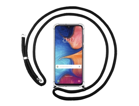 Carcasa Samsung Galaxy A20e 5.8" TUMUNDOSMARTPHONE Colgante Negro