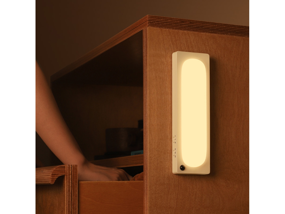 2026-lámpara Led De Sensor De Movimiento Para Armarios Y Gabinetes Con 2 Niveles De Brillo Y Batería Integrada 1200mah