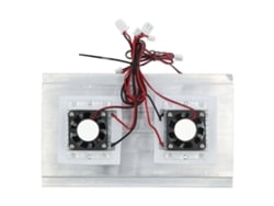 Veloriskku-sistema De Ventilador De Resfriamento De Radiador Dual 120w 12v 10a Bys459‑1500