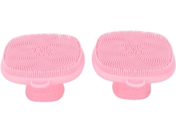 Cepillo De Limpieza Facial De Silicona Con Mango Convexo Antideslizante Y Orificio