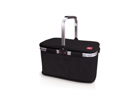 Cesto de Pique Nique IRIS BARCELONA (Negro - 27x43x24 cm)