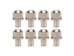 8 Tuercas Hexagonales Para Buje De Rueda Rc Con Adaptador De 12 Mm De Acero Inoxidable Para Axial Scx10 Traxxas D90 Redcat Gen8