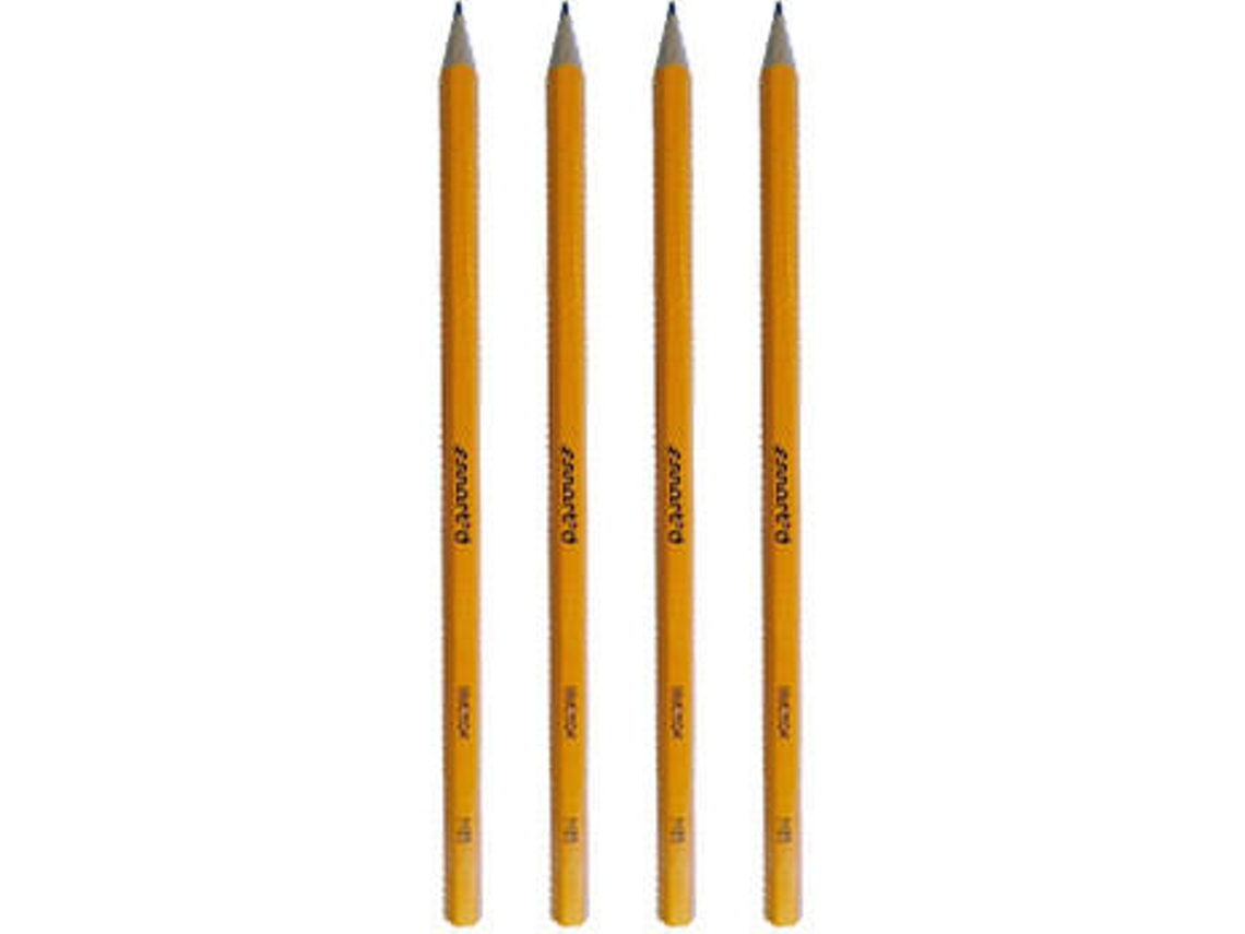 Lápiz de Grafito SMARTD Nº2 HB (Multicolor - 4 Und)