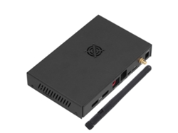 Caja De Enfriamiento De Aleación De Aluminio Con Ventilador Para Raspberry Pi Cm4 Cm4io