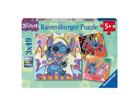 Puzzle 3X49P Disney STITCH