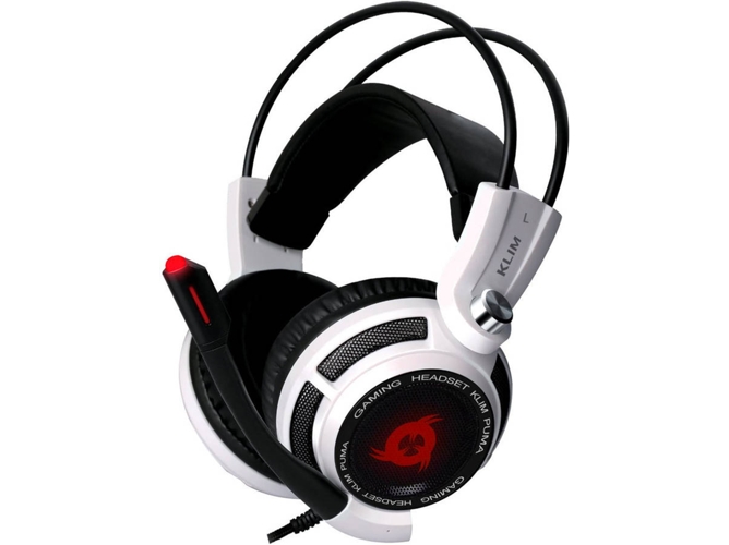 Auriculares Gaming KLIM Puma (Con Micrófono - Blanco)