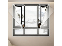 Lámina Aislante Térmica Para Ventanas, Lámina De Burlete, Kit Aislamiento Ventanas Con Tira Adhesiva, Fácil...