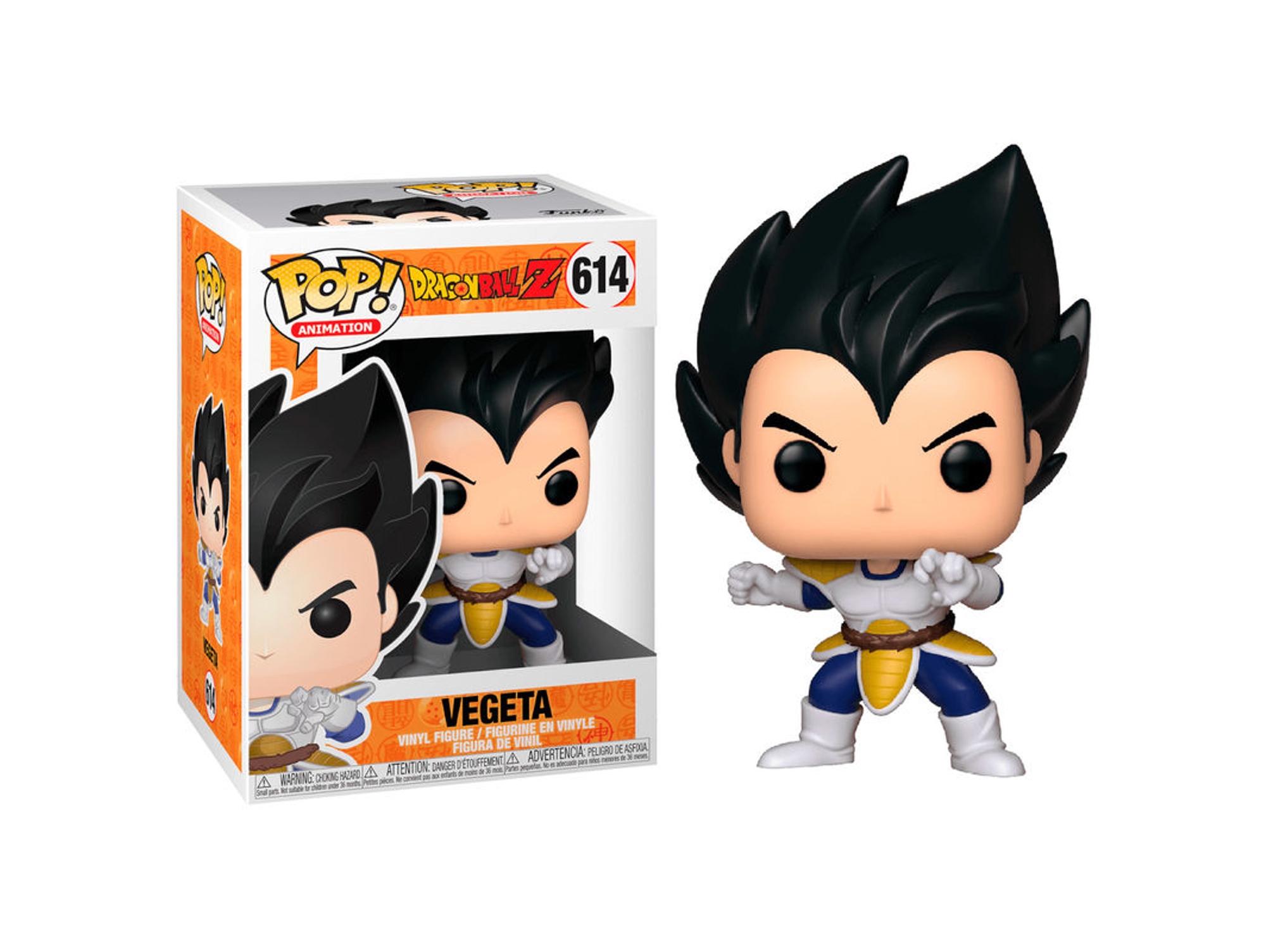 Figura Pop B.Active de Vegeta de Dragon Ball Z