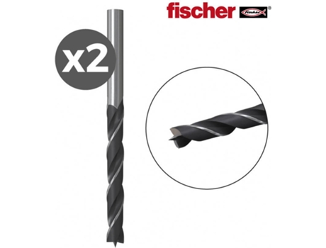 Pack 2 Taladros Madera FISCHER Hb 4-2 2K 530634