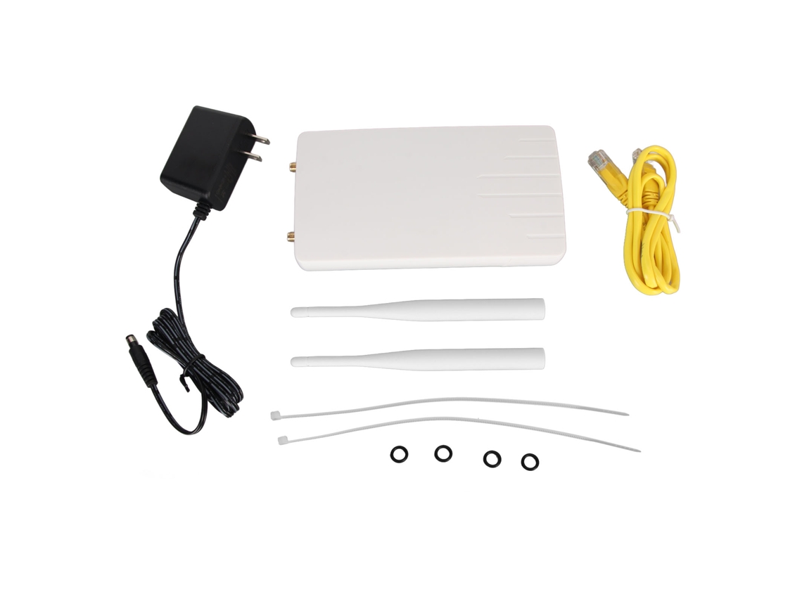 Router Baoj-2026 Wifi CPE 4G LTE para exteriores, resistente al agua, 150 Mbps, con 2 antenas desmontables, enchufe estadounidense, 100-240 V.