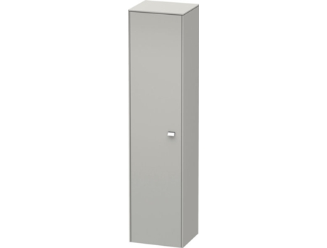 Armario DURAVIT Brioso alto 177,0x42,0x36,0 cm 1 puerta abatible a la izquierda 1 balda de madera 3 baldas de cristal