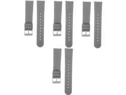 4piezas Correa Cuero Búfalo Reloj Watch Active Banda Reemplazable Duradera Estilo Elegante Cumpleaños