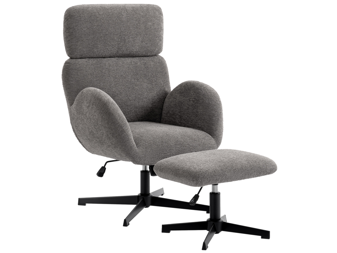 Pasarela giratoria con soportes, altura regulable, gris, PENGJIANG SHOP