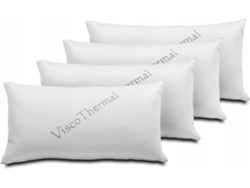 Conjunto de 4 Almohadas MESEFOR Visco Thermal (70 cm)
