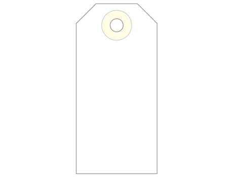 Etiquetas Colgantes APLI (Crema - 80 X 38 mm)