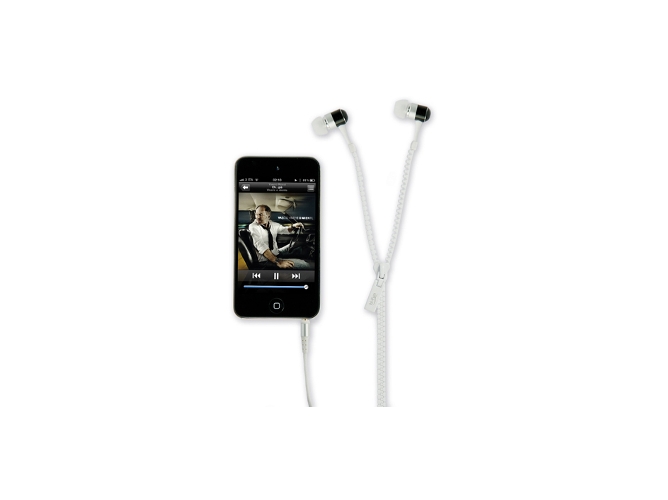 Auriculares con Cable HI-FUN hi-Zip (In Ear - Micrófono - Blanco)