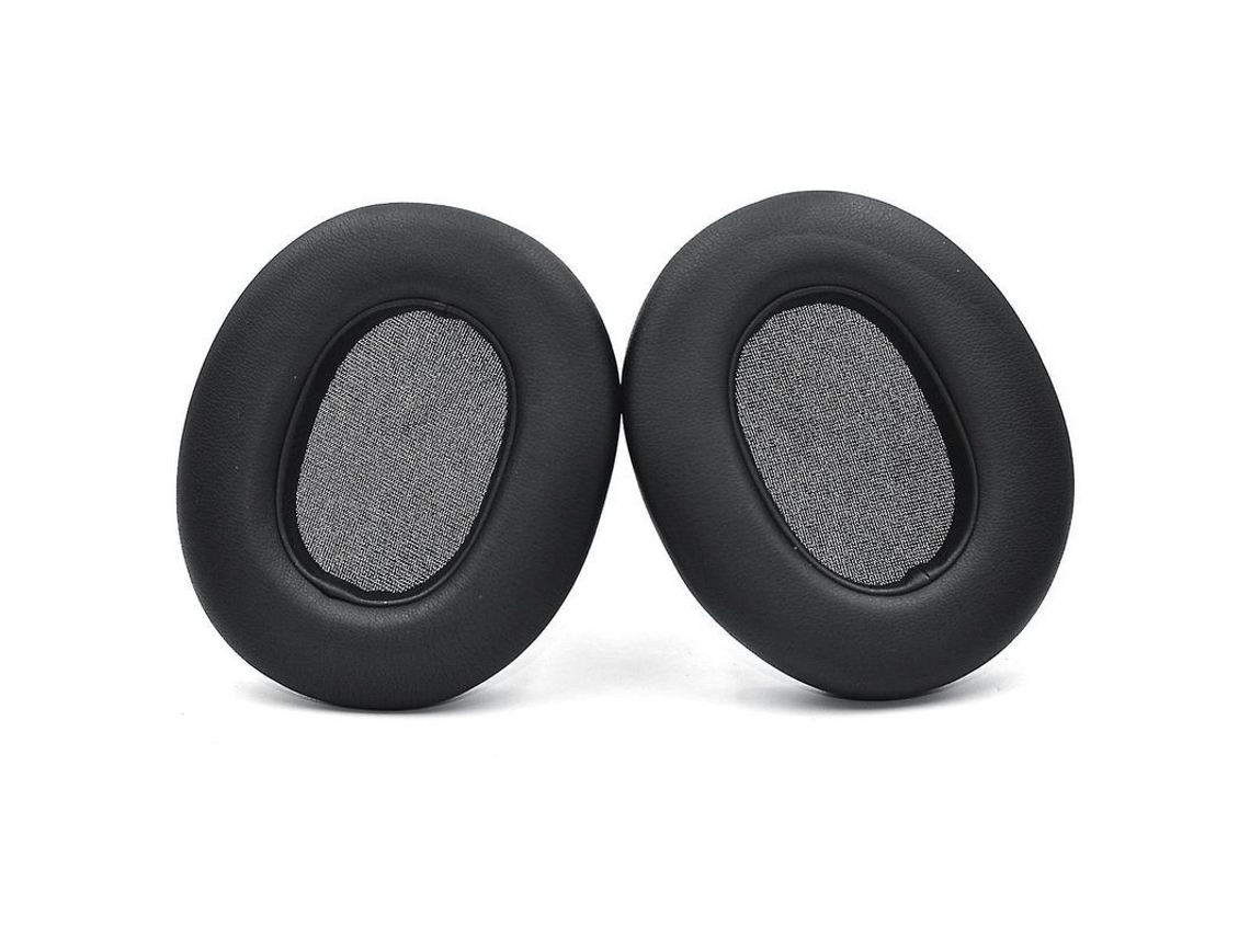 1 Par De Almohadillas Para Auriculares Inalámbricos Jbl Everest 710, Negras, De Cuero Sintético, Compatibles