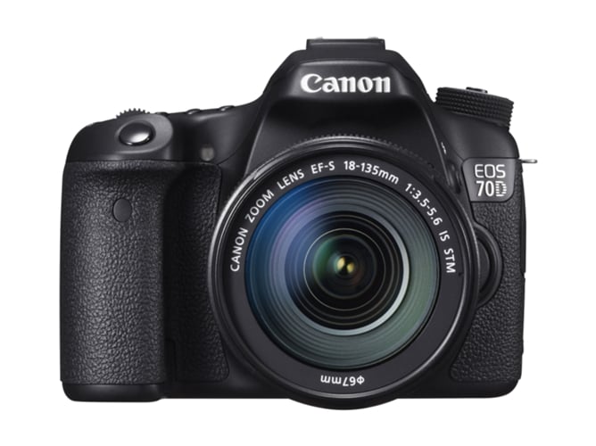 Kit Cámara Réflex CANON EOS 70D+EF-S 18-135 IS (20.2 MP - ISO: 100 a 12800 - Sensor: APS-C)