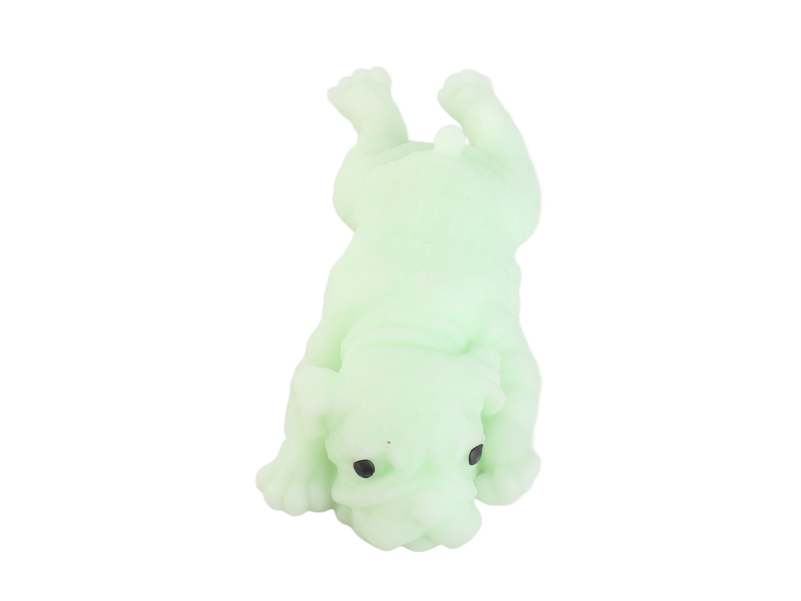 Pelota De Silicona Suave Para Apretar Con Diseño De Perro Cuto Rebote Lento Juguete Para Niños Decoración De Fiesta Hogar