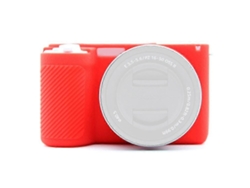 Funda protectora de silicona antiarañazos compatible con la cámara Sony Alpha Zv E10 II Facpoet