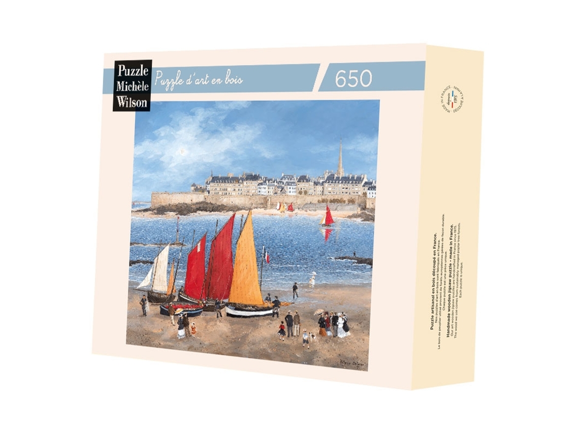 Puzzle PUZZLE MICHELE WILSON (Madera - Beige - 40 x 33 cm)