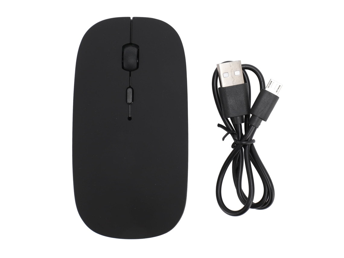 Ratón Inalámbrico Bluetooth Recargable Con 3 Niveles De Dpi, Silencioso Y Portátil Para Macbook Air Pro.