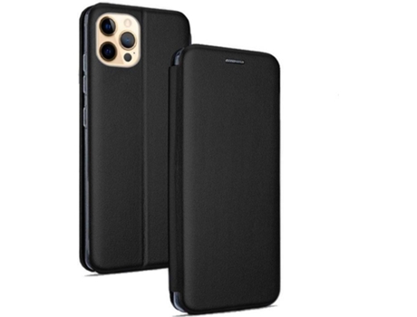 Funda iPhone 12 Pro Max COOL Flip Cover Negro