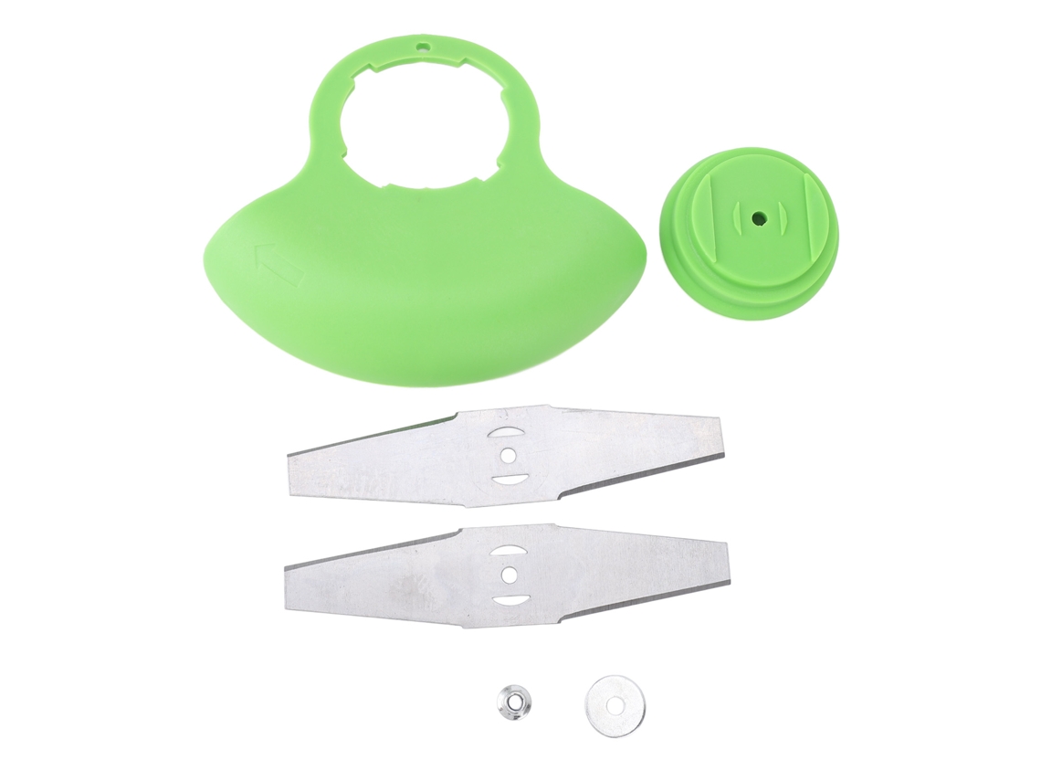 Juego De Accesorios De Cuchilla Recta De Acero Inoxidable Para Desbrozadora Eléctrica.