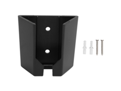2026 Store-soporte De Pared Para Adaptador Ethernet Profesional Ahorra Espacio Estilo Simple Interior Negro
