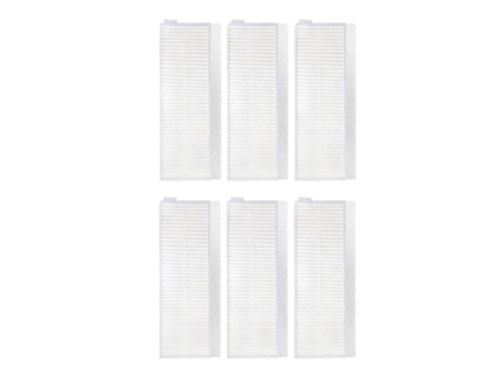 Pacote com 6 peças de filtro para xiaomi mijia robot g1 mjstg1 vácuo