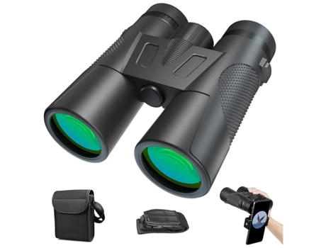 Prismáticos 10X22 de Alto Rendimiento con Lente FMC Prism Bak4 para Observación de Aves - Rosa