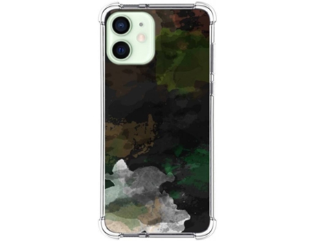 Carcasa iPhone 12 Mini (5.4) TUMUNDOSMARTPHONE Acuarela 12 Multicolor