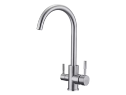 Grifo De Cocina 020 Con Sistema De Filtración Cromado Colección Erymanthe