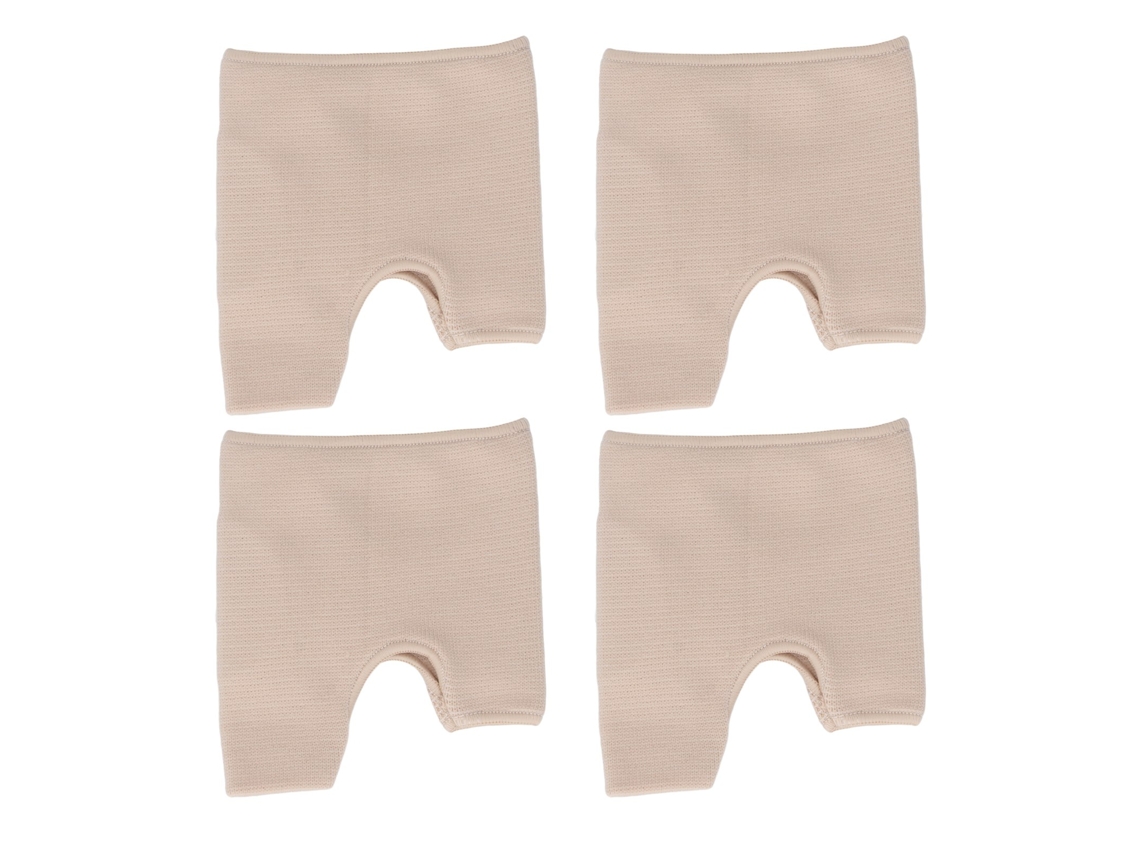 2 pares de almohadillas acolchadas para la parte delantera del pie: Alivian la presión y evitan resbalones.
