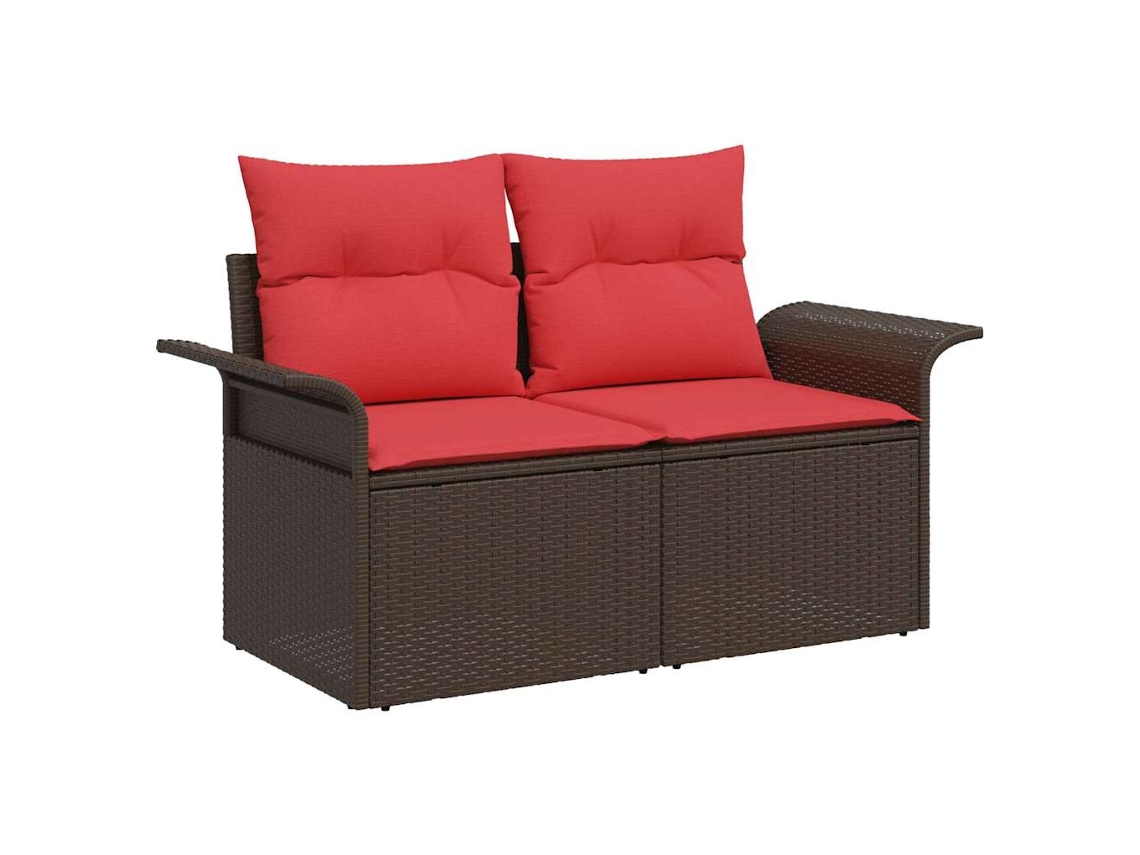 Maison Exclusive - Sofá De Jardín Con Cojín 141 X 62 X 69 Cm Ratán Sintético