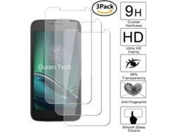 3x Protector Cristal Templado Motorola Moto G4 Play HONGWE.