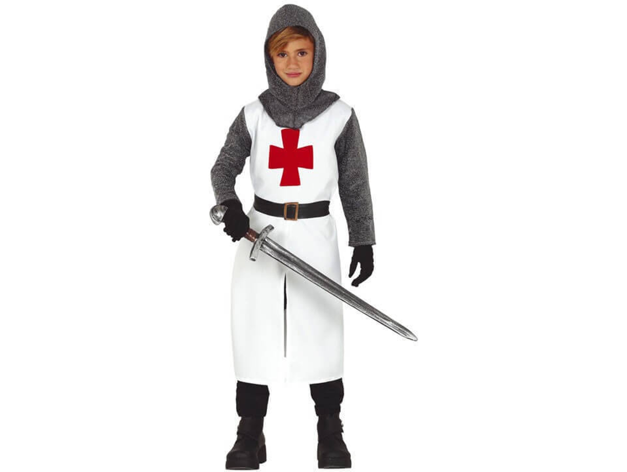 Disfraz de Niño DISFRAZZES Caballero Templario (Talla: 7 a 9 años)